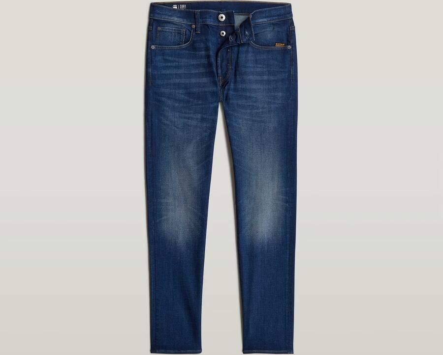 G-Star 3301 Slim Jeans Schoonste Stijl in Denim Assortiment Blauw Heren - Foto 20