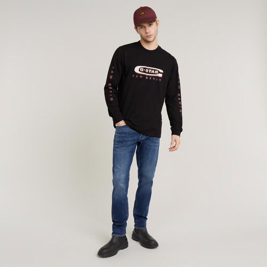 G-Star RAW Slim fit jeans 3301 Slim met mooie wassing en elastaan - Foto 8