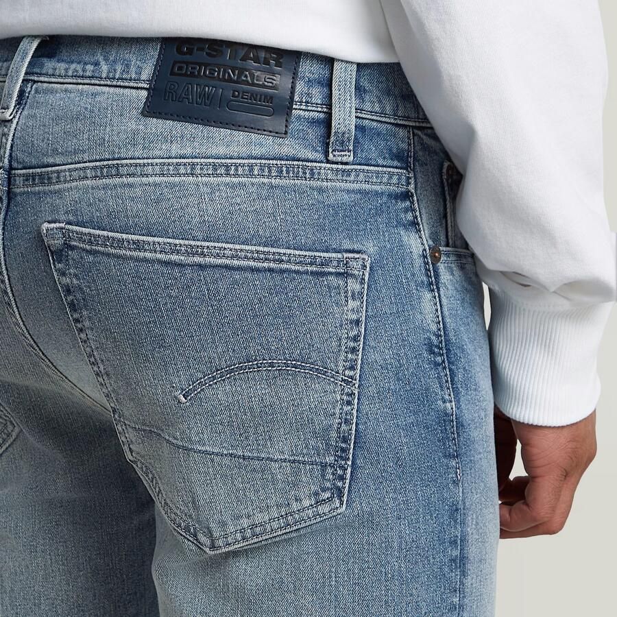 G-Star RAW 3301 Slim Jeans Midden blauw Heren