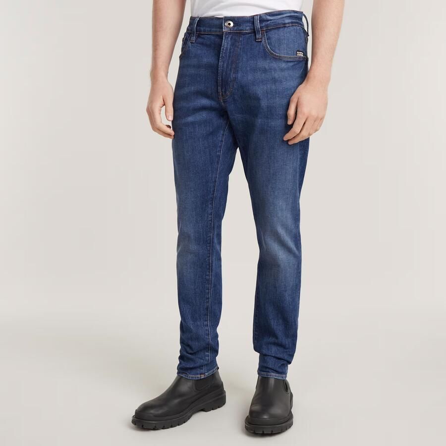 G-Star RAW 3301 Slim Jeans Midden blauw Heren - Foto 7