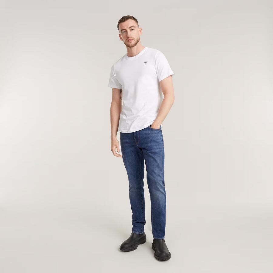 G-Star RAW 3301 Slim Jeans Midden blauw Heren - Foto 2