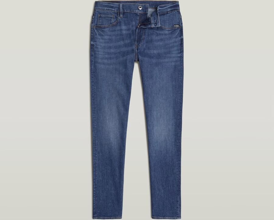 G-Star RAW 3301 Slim Jeans Midden blauw Heren - Foto 6