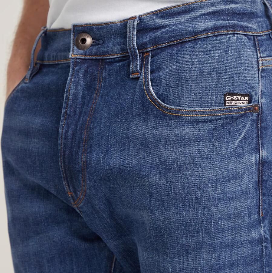G-Star RAW 3301 Slim Jeans Midden blauw Heren - Foto 4