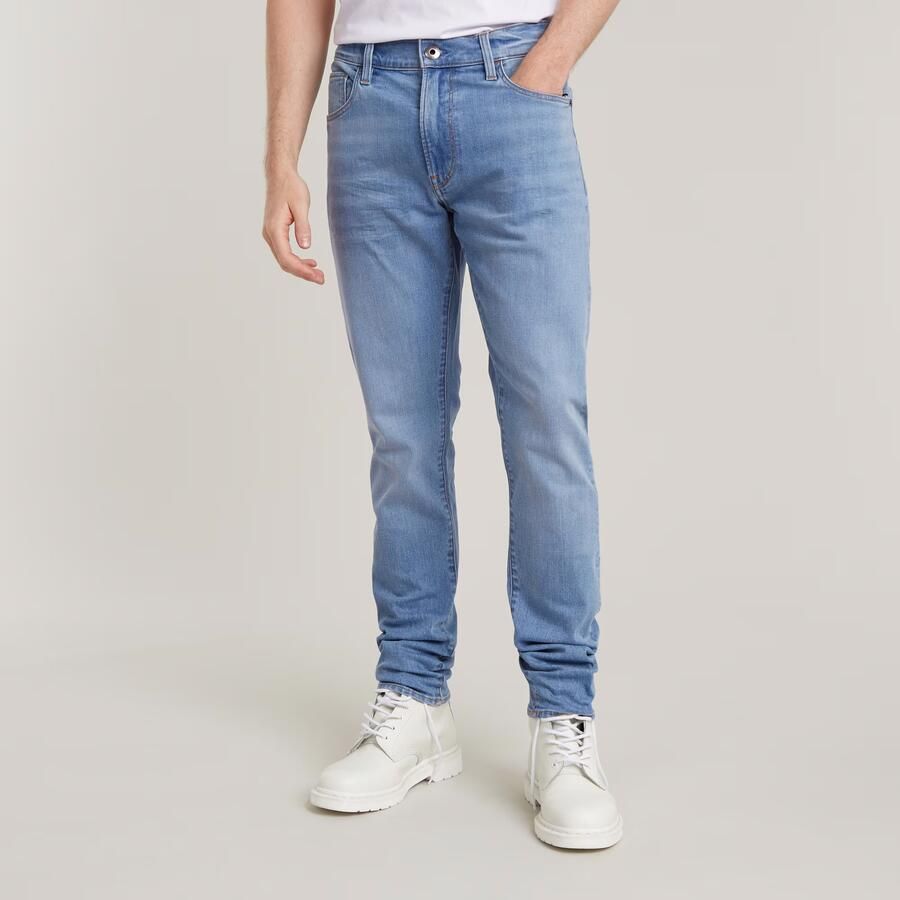 G-Star RAW 3301 Slim Jeans Midden blauw Heren - Foto 7