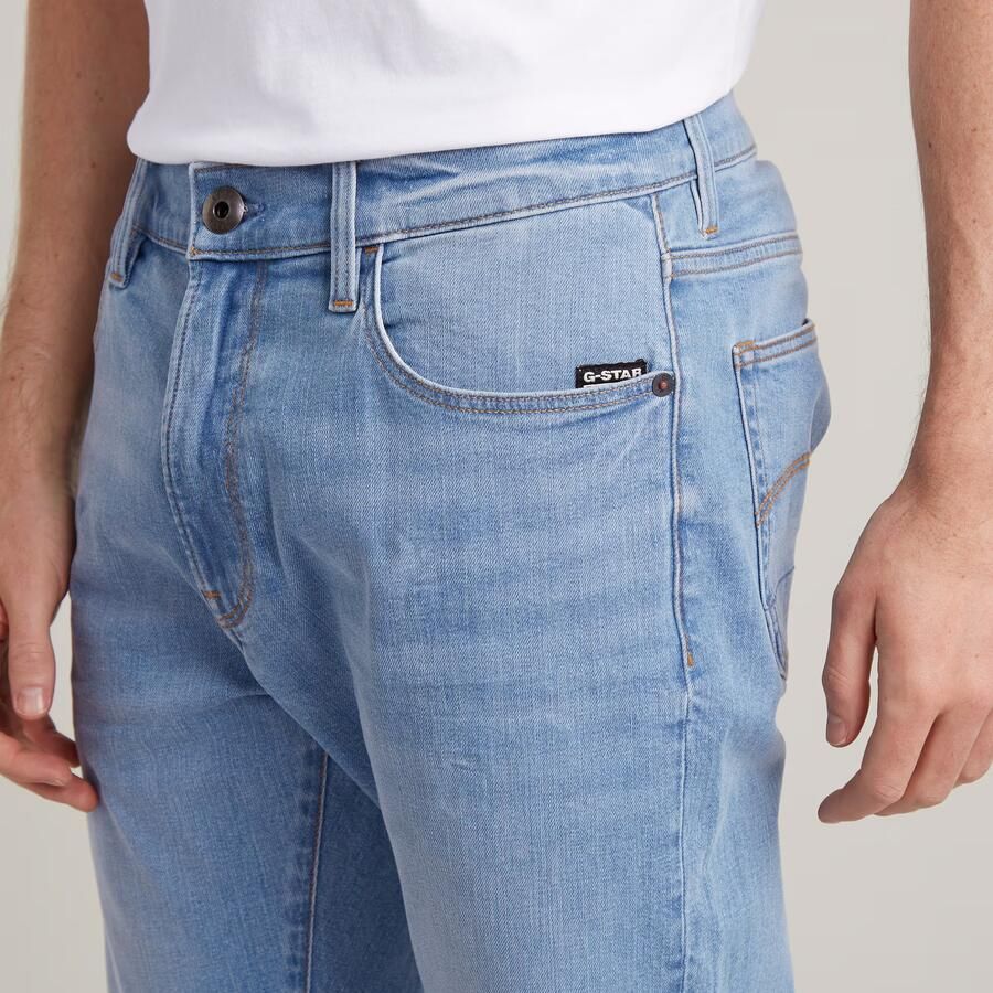 G-Star RAW 3301 Slim Jeans Midden blauw Heren - Foto 2