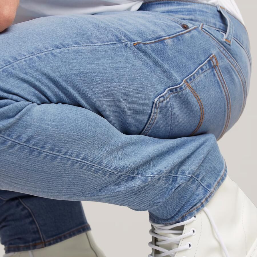 G-Star RAW 3301 Slim Jeans Midden blauw Heren - Foto 3