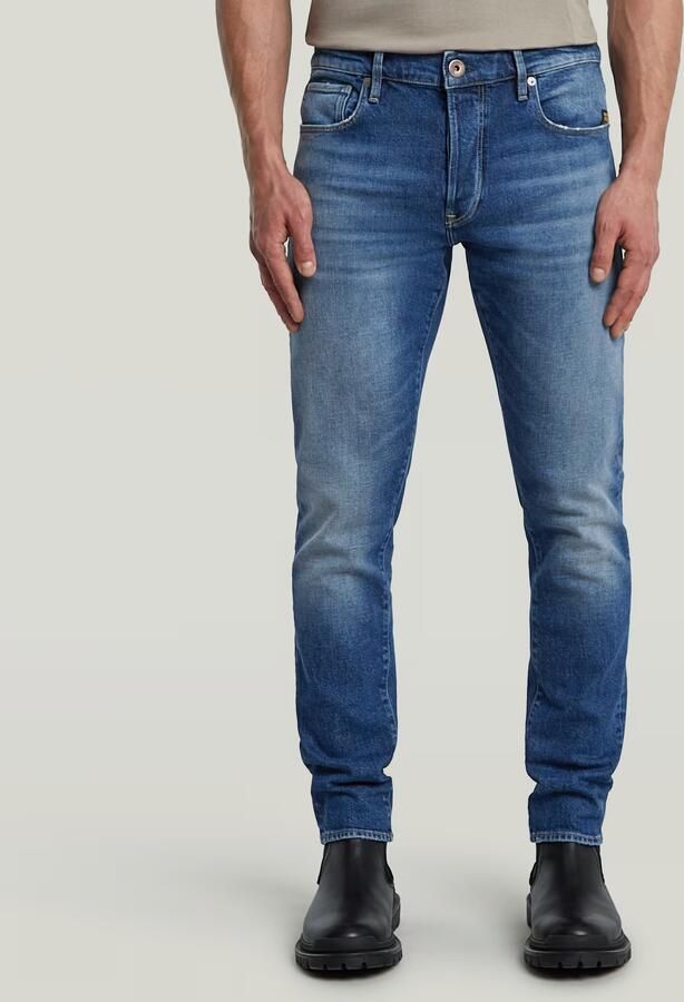 G-Star RAW 3301 Slim Jeans Midden blauw Heren - Foto 9