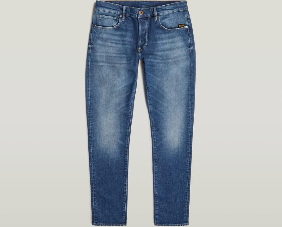 G-Star RAW 3301 Slim Jeans Midden blauw Heren - Foto 6