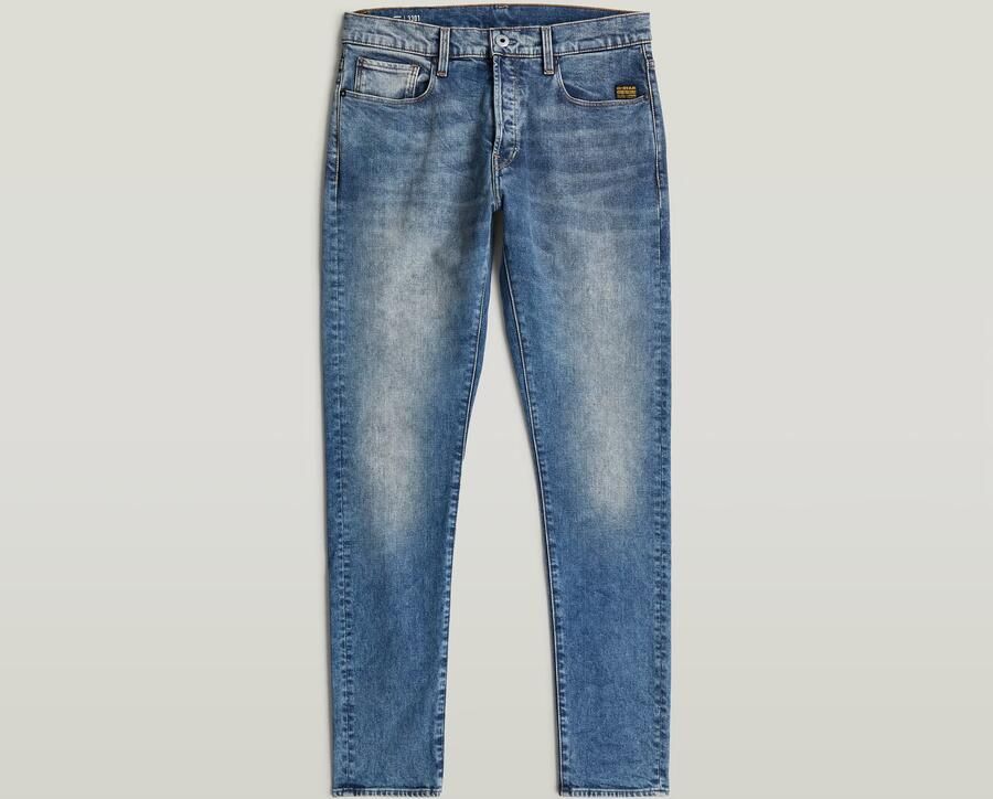G-Star RAW 3301 Slim Jeans Midden blauw Heren - Foto 3