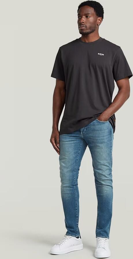 G-Star RAW 3301 Slim Jeans Midden blauw Heren - Foto 6
