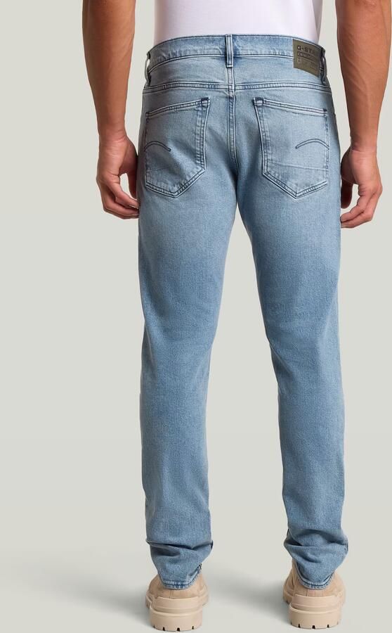 G-Star RAW 3301 Slim Jeans Midden blauw Heren - Foto 5
