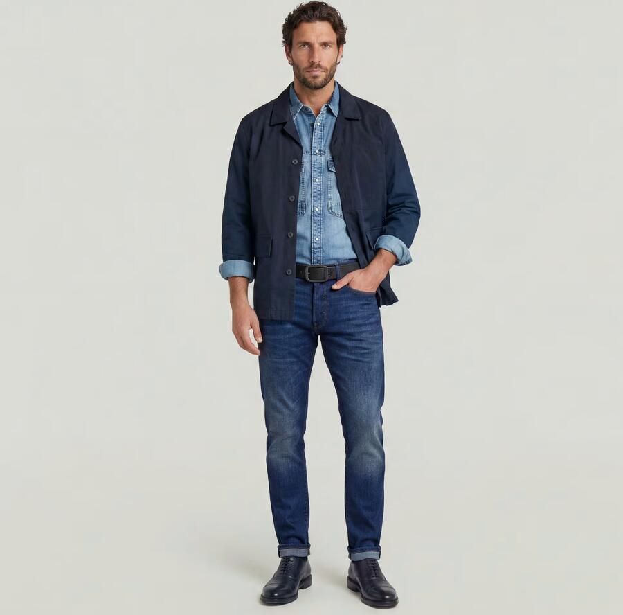 G-Star 3301 Slim Jeans Schoonste Stijl in Denim Assortiment Blauw Heren - Foto 20