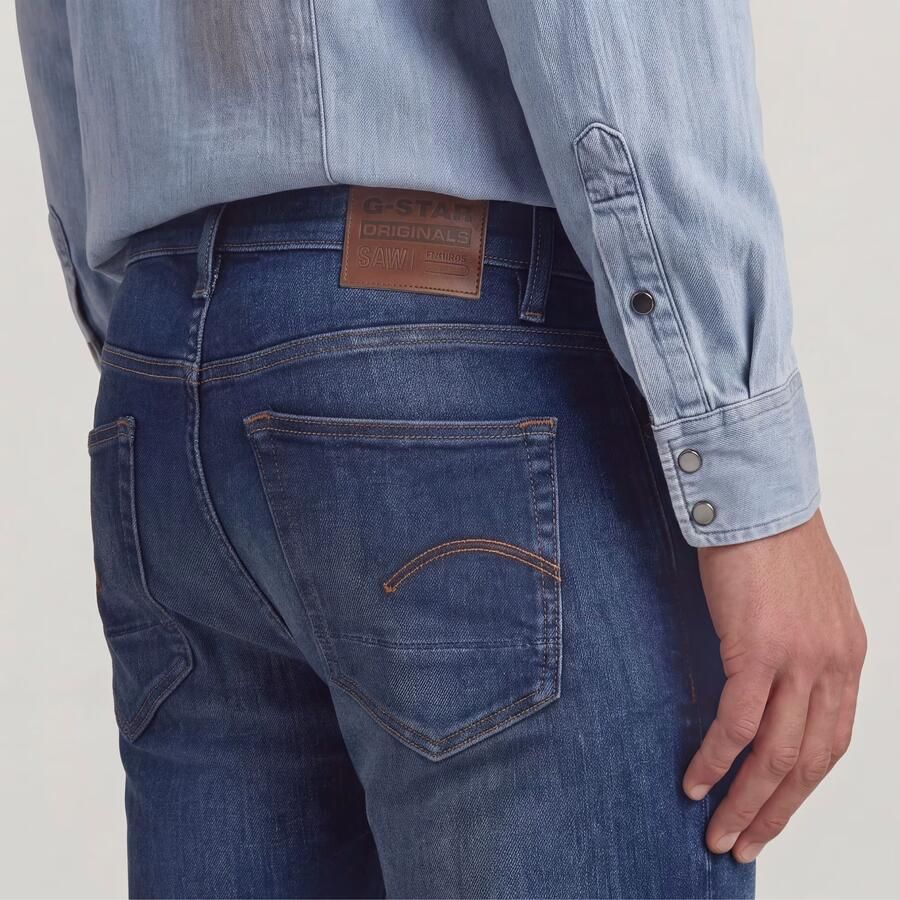 G-Star 3301 Slim Jeans Schoonste Stijl in Denim Assortiment Blauw Heren - Foto 17