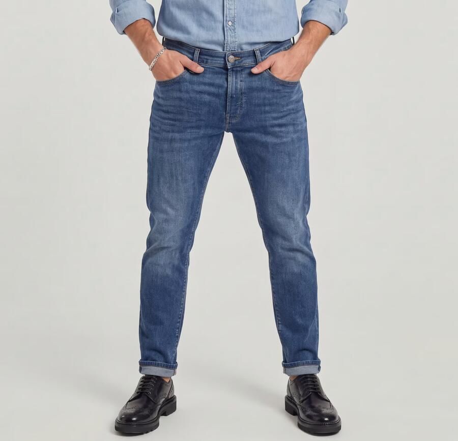 G-Star RAW Slim fit jeans 3301 Slim met mooie wassing en elastaan - Foto 16