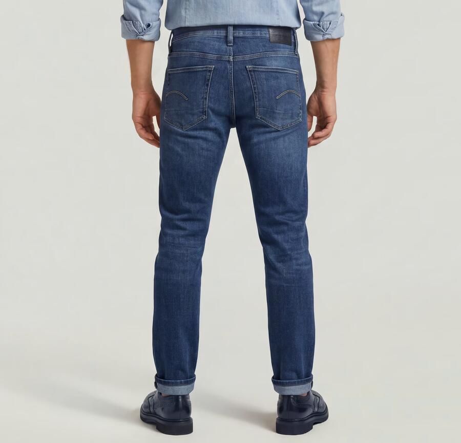 G-Star RAW Slim fit jeans 3301 Slim met mooie wassing en elastaan - Foto 17