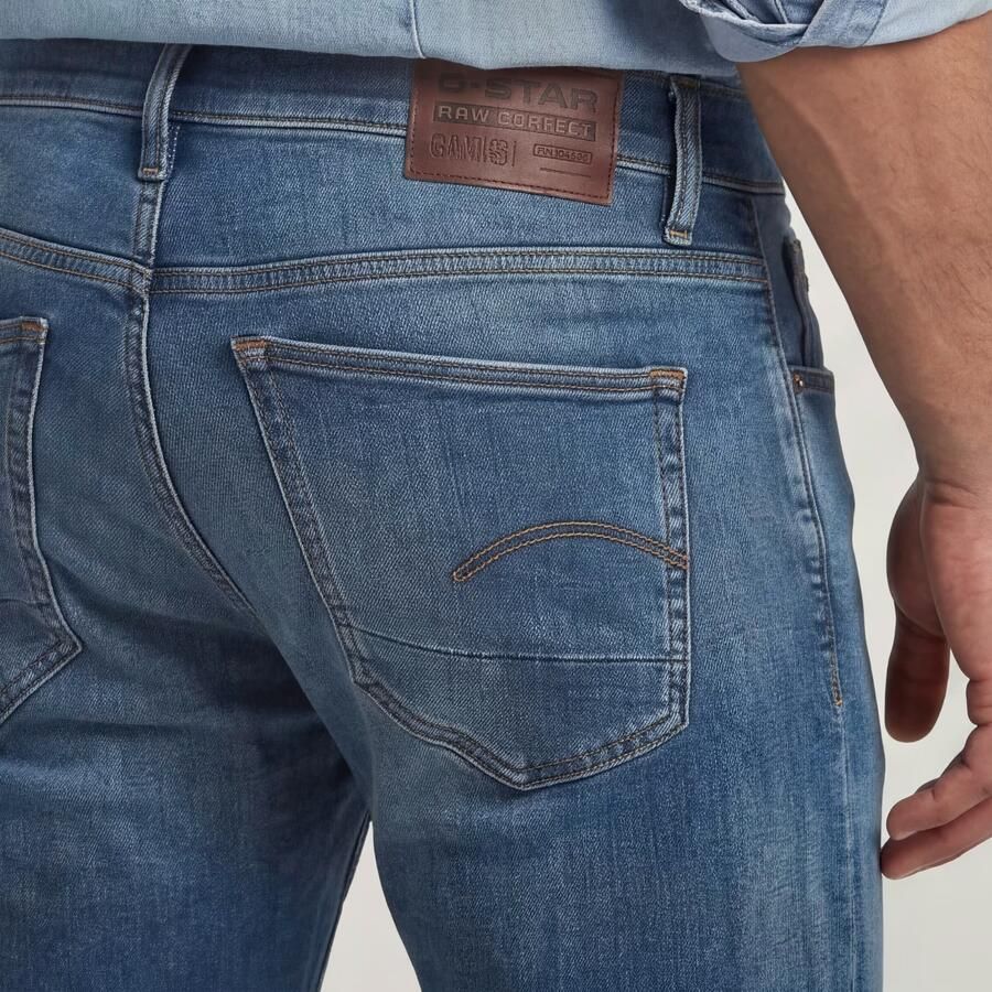 G-Star 3301 Slim Jeans Schoonste Stijl in Denim Assortiment Blauw Heren - Foto 15