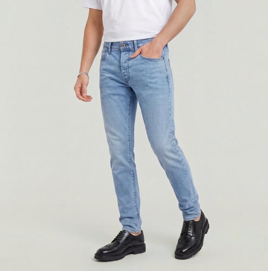 G-Star RAW Slim fit jeans 3301 Slim met mooie wassing en elastaan - Foto 14