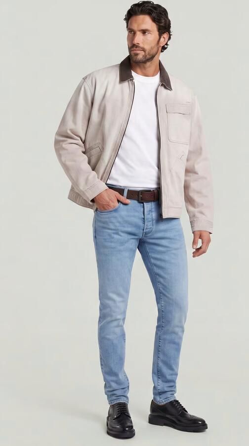 G-Star RAW Slim fit jeans 3301 Slim met mooie wassing en elastaan - Foto 17