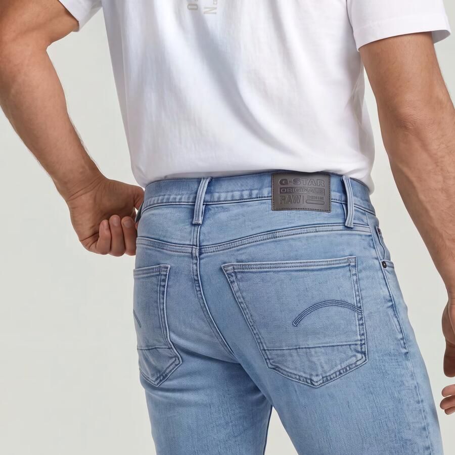 G-Star RAW Slim fit jeans 3301 Slim met mooie wassing en elastaan - Foto 13