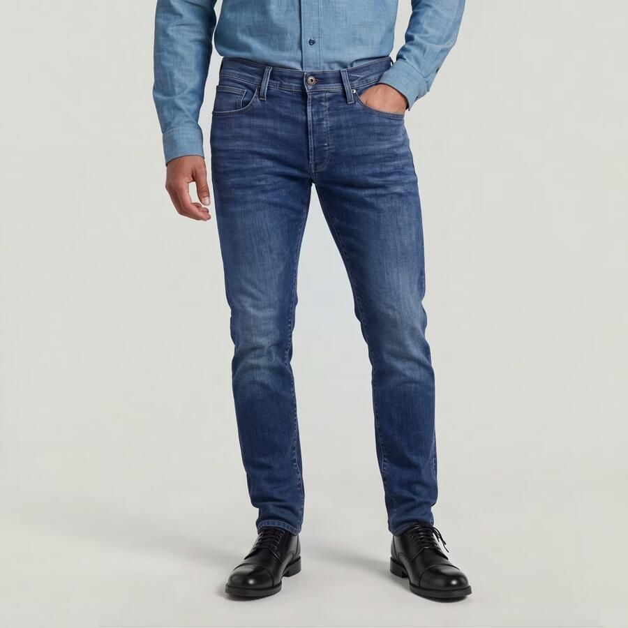 G-Star RAW Slim fit jeans 3301 Slim met mooie wassing en elastaan - Foto 12