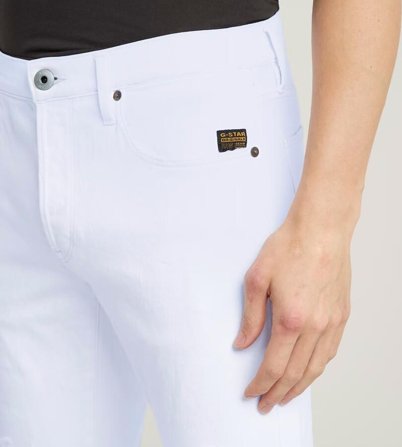 G-Star RAW 3301 Slim Jeans Wit Heren - Foto 3