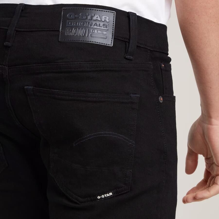 G-Star RAW 3301 Slim Jeans Zwart Heren - Foto 3