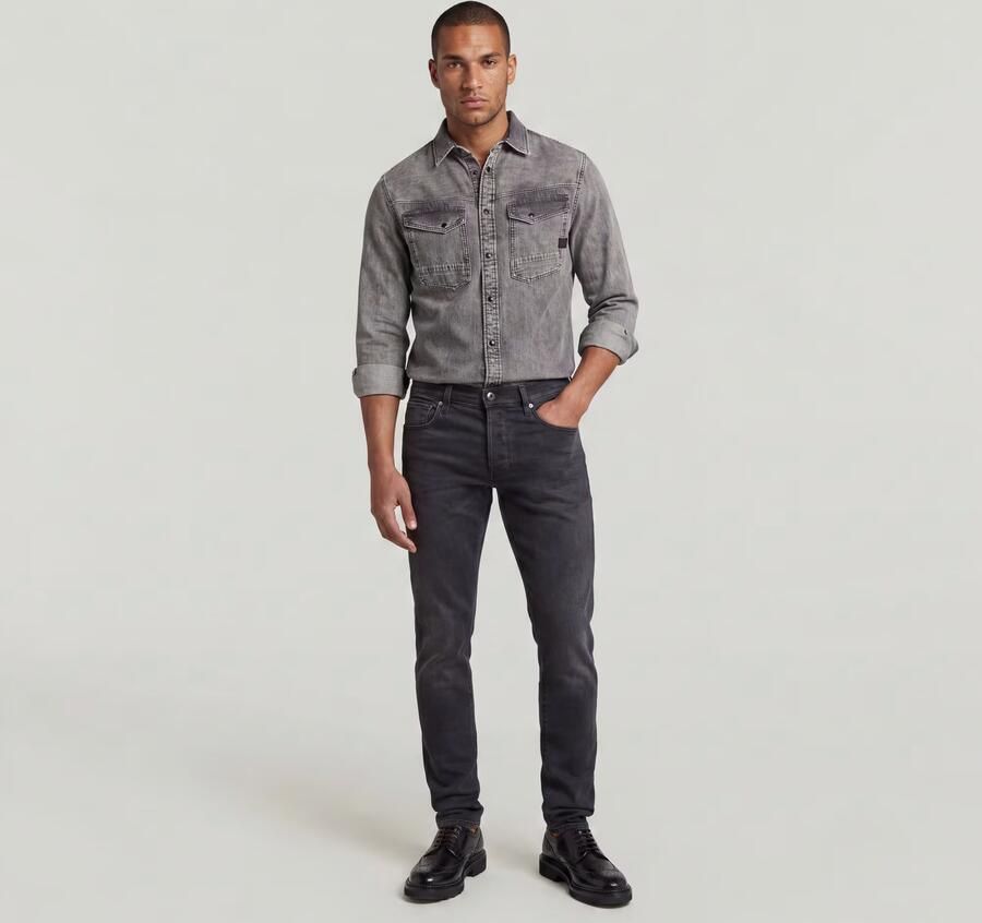 G-Star RAW Slim fit jeans 3301 Slim met mooie wassing en elastaan - Foto 13