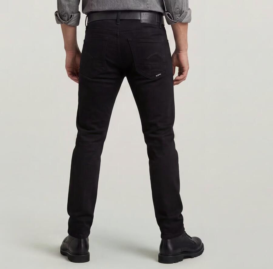 G-Star RAW 3301 Slim Jeans Zwart Heren - Foto 6