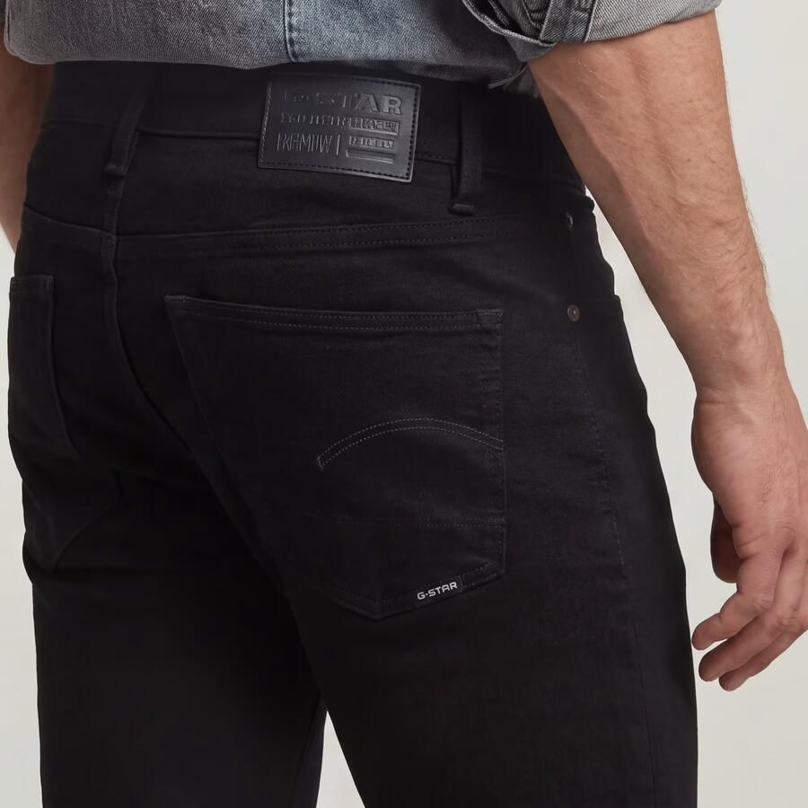 G-Star RAW 3301 Slim Jeans Zwart Heren - Foto 4