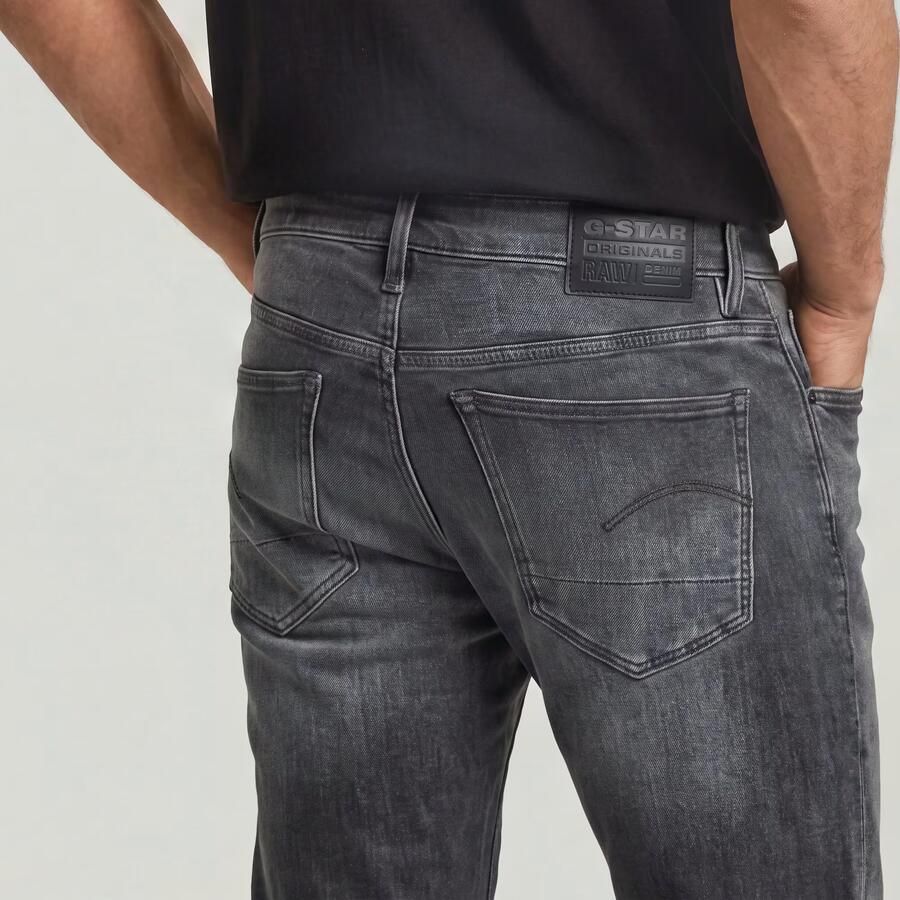 G-Star RAW 3301 Slim Jeans Zwart Heren - Foto 2