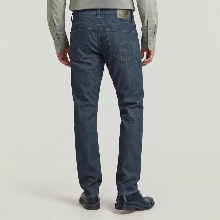 G-Star RAW 3301 Slim Neo Raw Jeans Donkerblauw Heren - Foto 4
