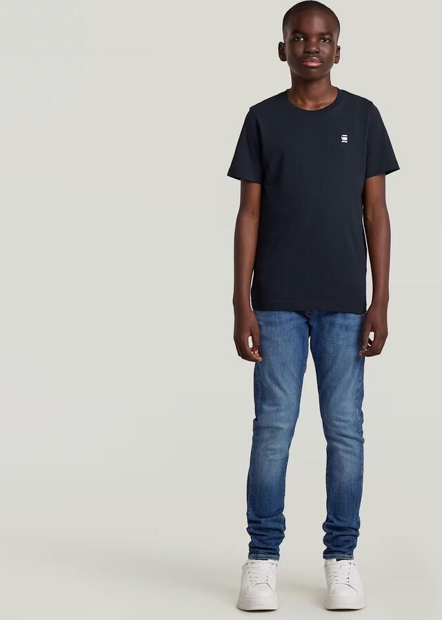 G-Star RAW 3301 Slim Pull-Up Jeans Jongens Midden blauw jongens - Foto 3