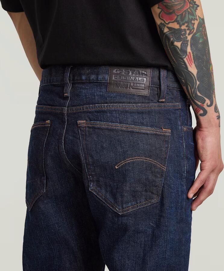 G-Star RAW 3301 Slim Selvedge Jeans Donkerblauw Heren - Foto 2