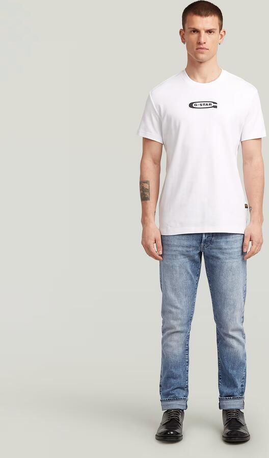 G-Star RAW 3301 Slim Selvedge Jeans Lichtblauw Heren - Foto 5