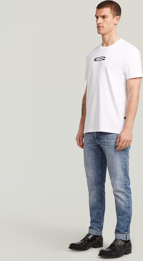 G-Star RAW 3301 Slim Selvedge Jeans Lichtblauw Heren - Foto 6