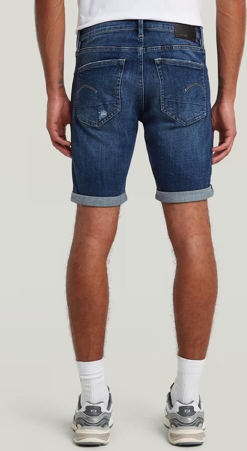 G-Star RAW 3301 Slim Short Donkerblauw Heren