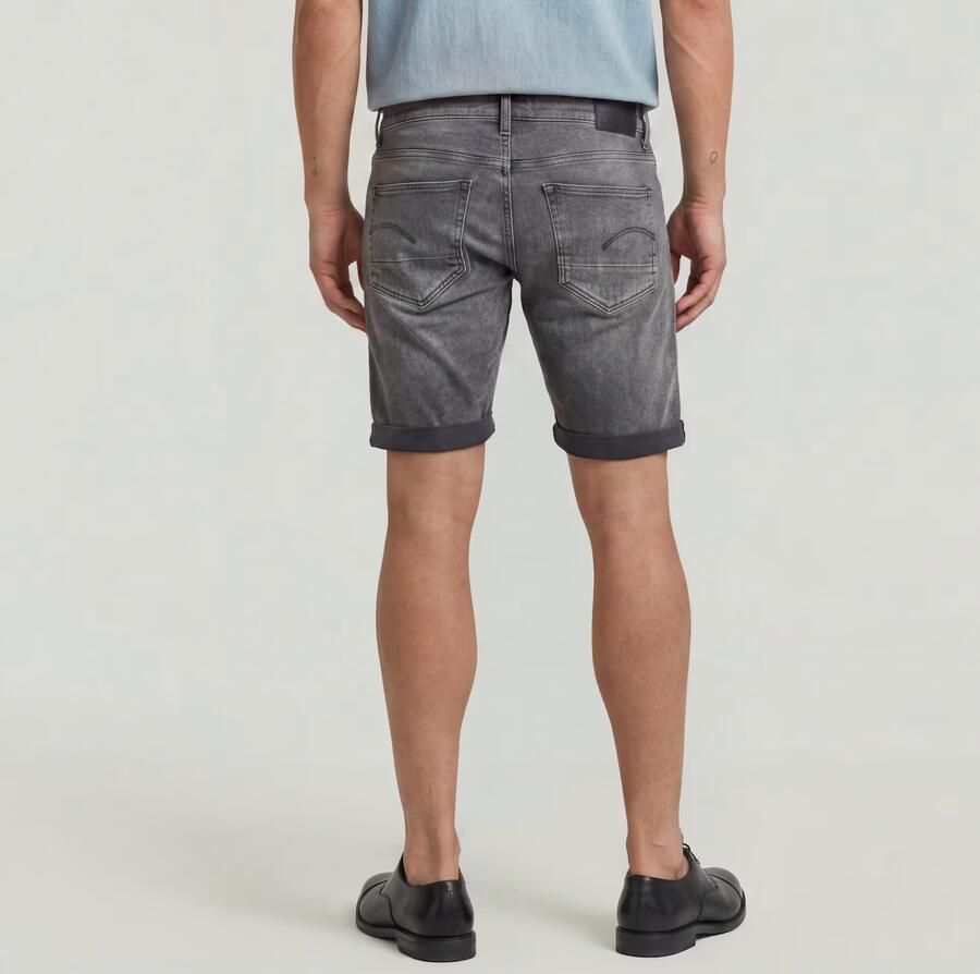 G-Star RAW 3301 Slim Short Grijs Heren - Foto 4