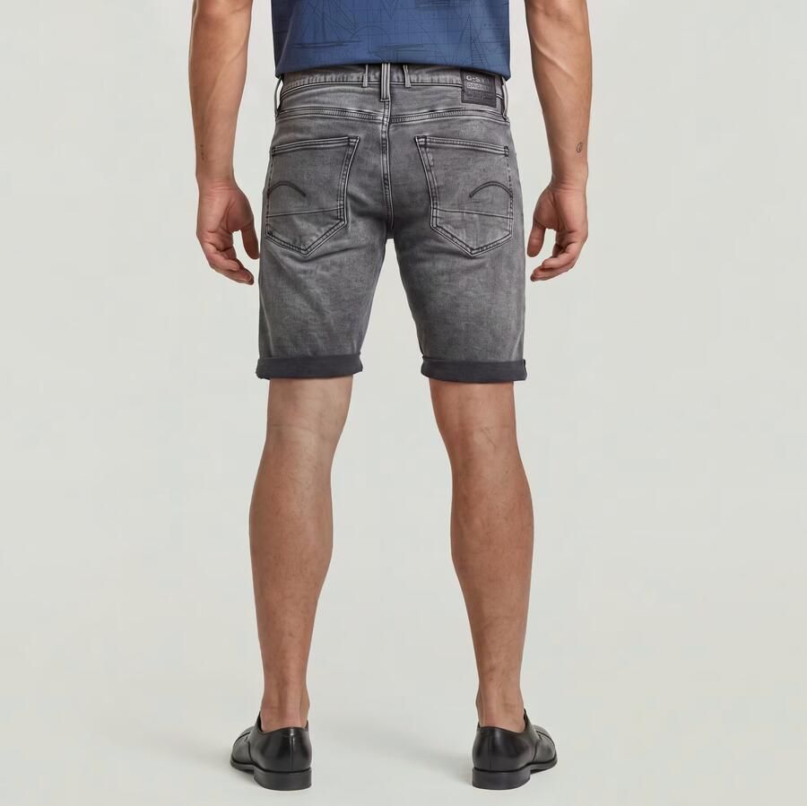 G-Star RAW 3301 Slim Short Grijs Heren - Foto 4