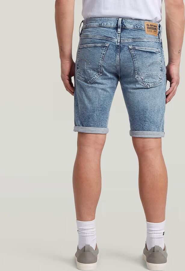 G-Star RAW 3301 Slim Short Lichtblauw Heren - Foto 5
