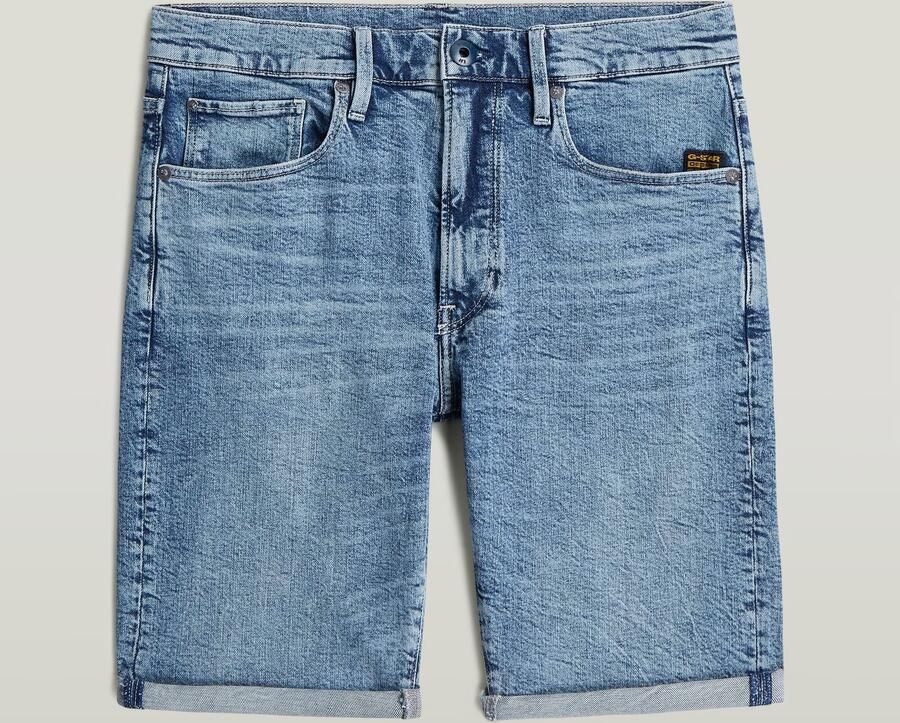 G-Star RAW 3301 Slim Short Lichtblauw Heren - Foto 4