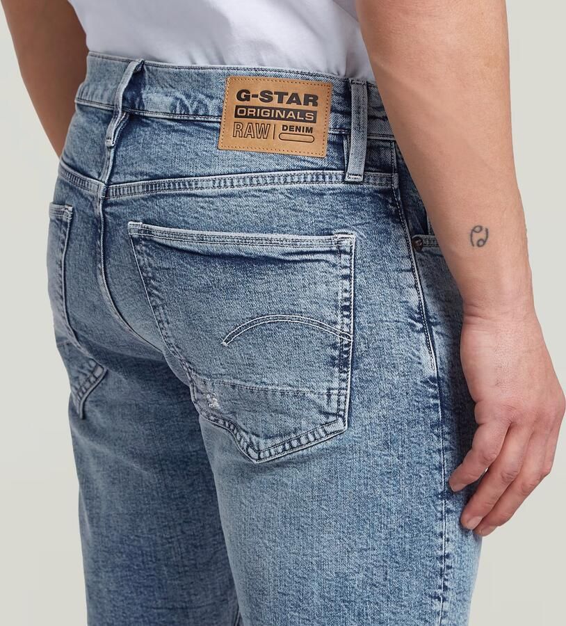 G-Star RAW 3301 Slim Short Lichtblauw Heren - Foto 3