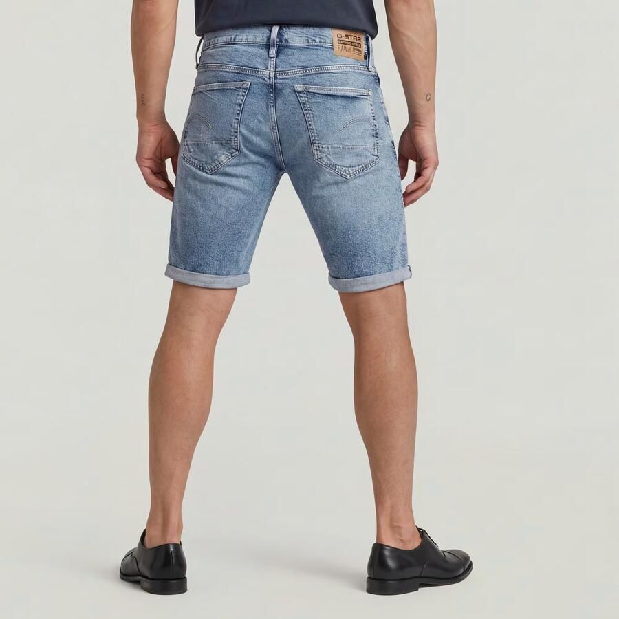 G-Star RAW 3301 Slim Short Lichtblauw Heren - Foto 3