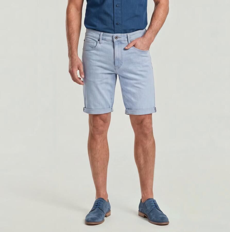 G-Star RAW 3301 Slim Short Midden blauw Heren - Foto 2