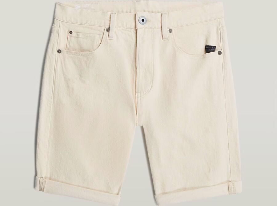 G-Star RAW 3301 Slim Short Wit Heren - Foto 4