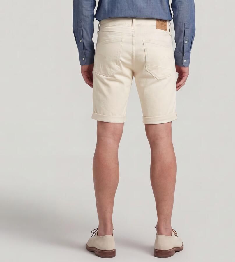 G-Star RAW 3301 Slim Short Wit Heren - Foto 6