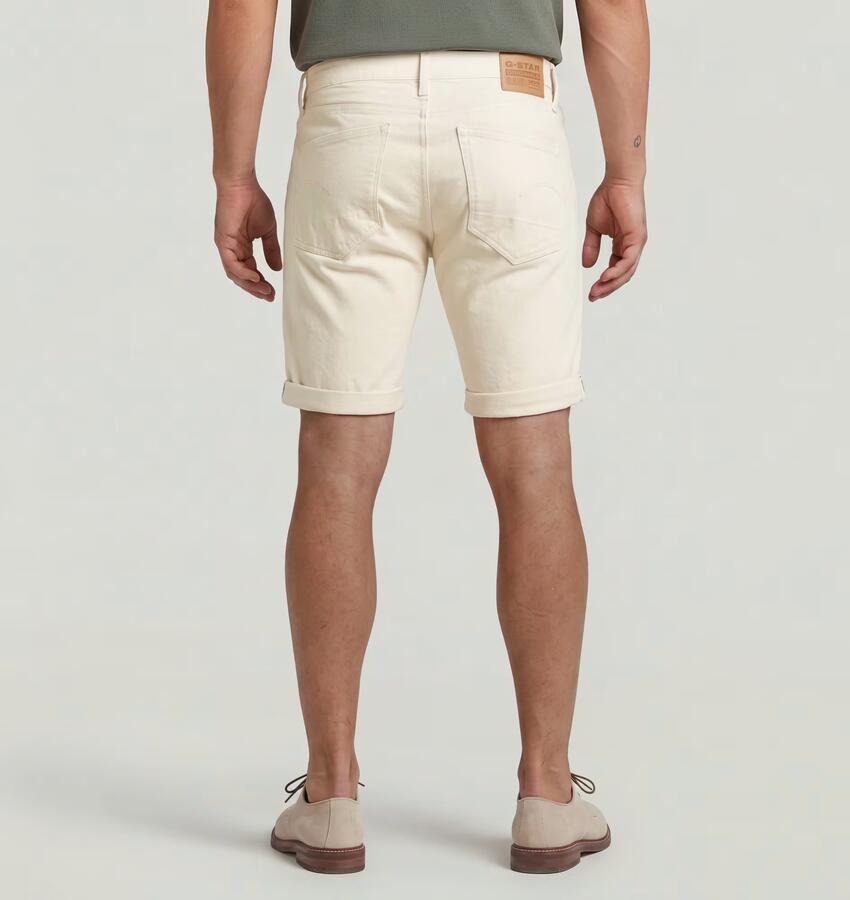 G-Star RAW 3301 Slim Short Wit Heren - Foto 4
