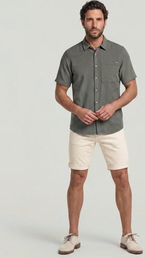 G-Star RAW 3301 Slim Short Wit Heren - Foto 6
