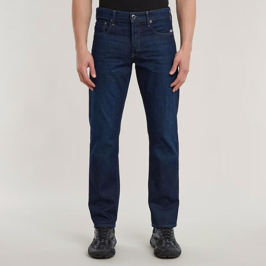 G-Star RAW 3301 Straight Jeans Donkerblauw Heren