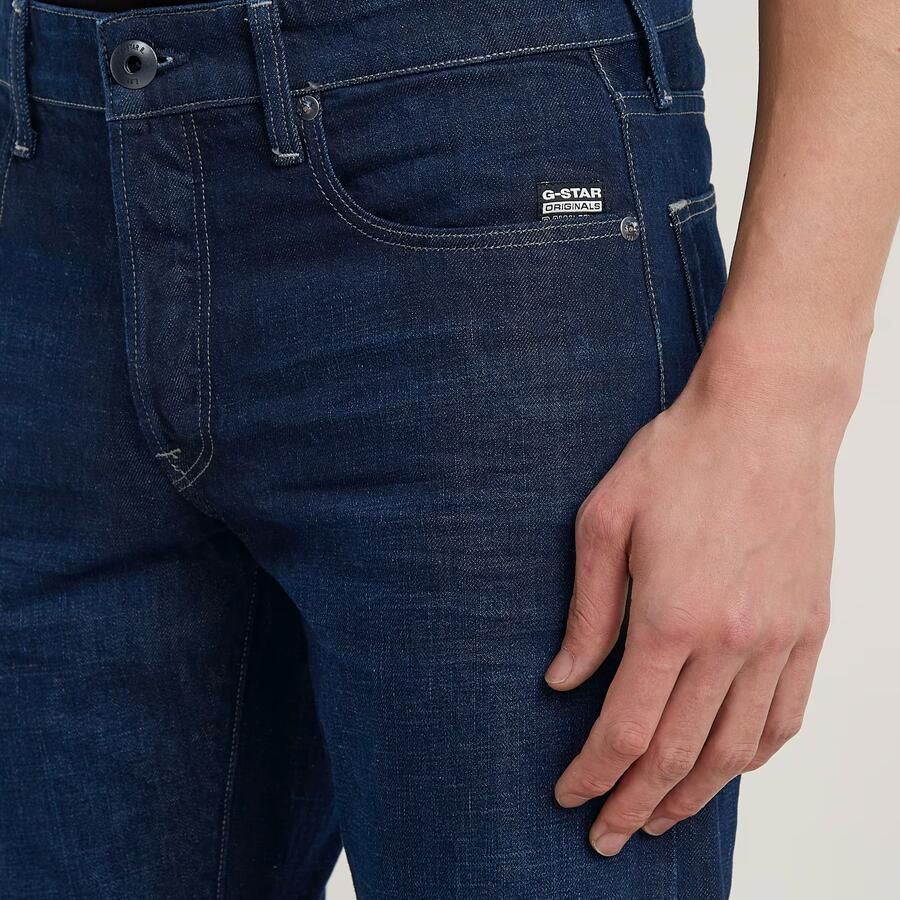 G-Star RAW 3301 Straight Jeans Donkerblauw Heren - Foto 4