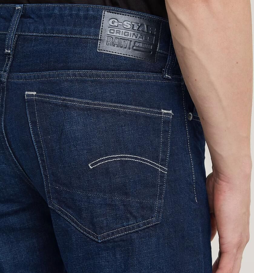G-Star RAW 3301 Straight Jeans Donkerblauw Heren - Foto 6